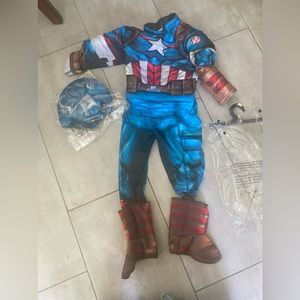 Toddler captain America costume